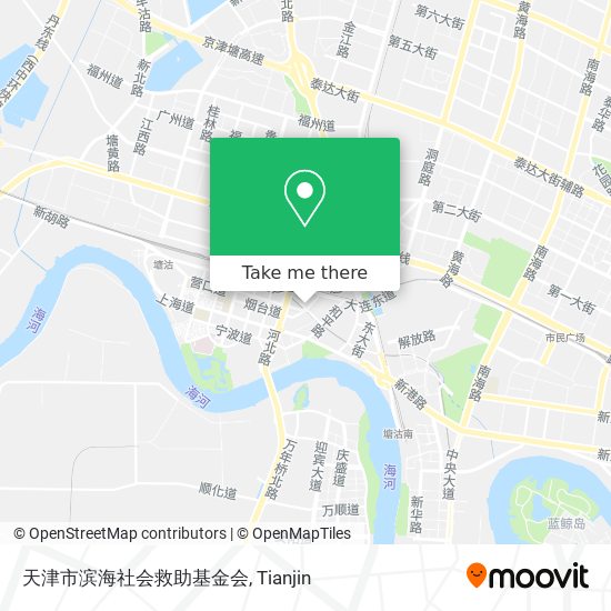 天津市滨海社会救助基金会 map