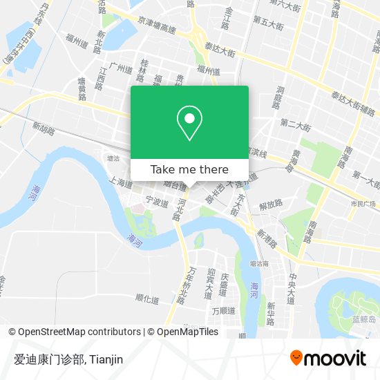 爱迪康门诊部 map