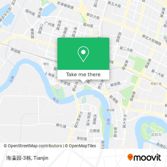 海瀛园-3栋 map