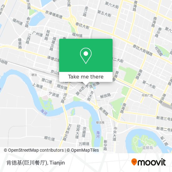 肯德基(巨川餐厅) map