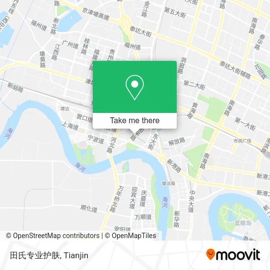 田氏专业护肤 map
