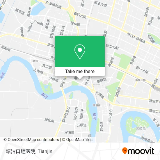 塘沽口腔医院 map