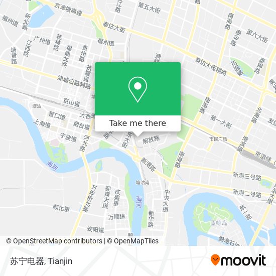 苏宁电器 map