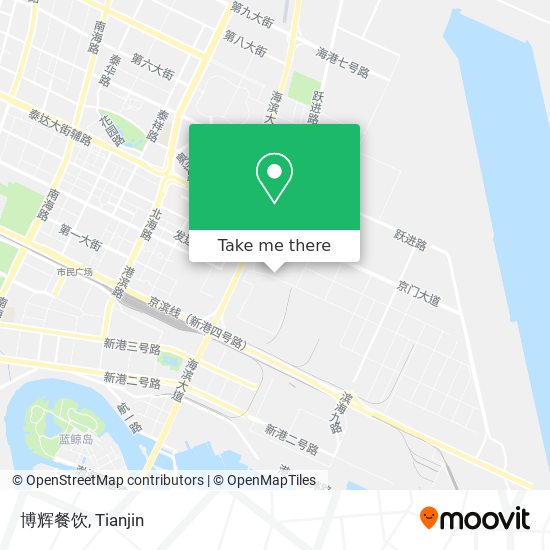 博辉餐饮 map