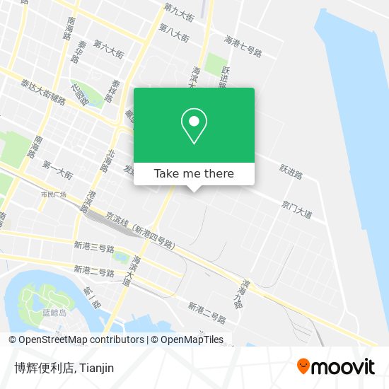 博辉便利店 map