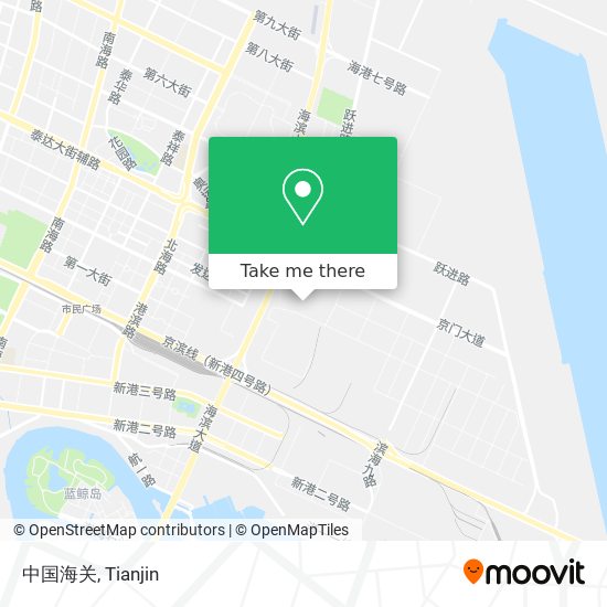 中国海关 map