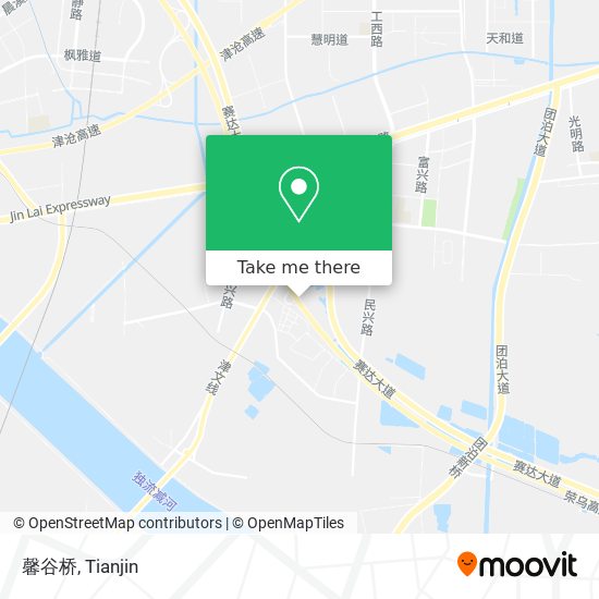 馨谷桥 map