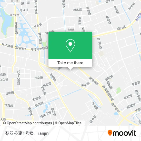 梨双公寓1号楼 map