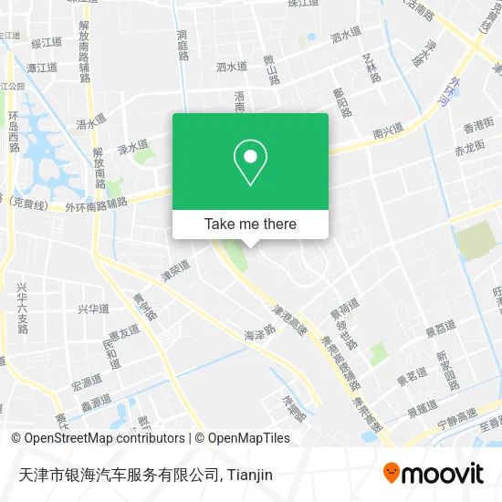 天津市银海汽车服务有限公司 map
