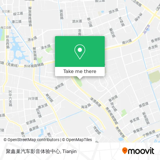 聚鑫巢汽车影音体验中心 map