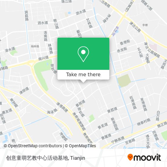 创意童萌艺教中心活动基地 map