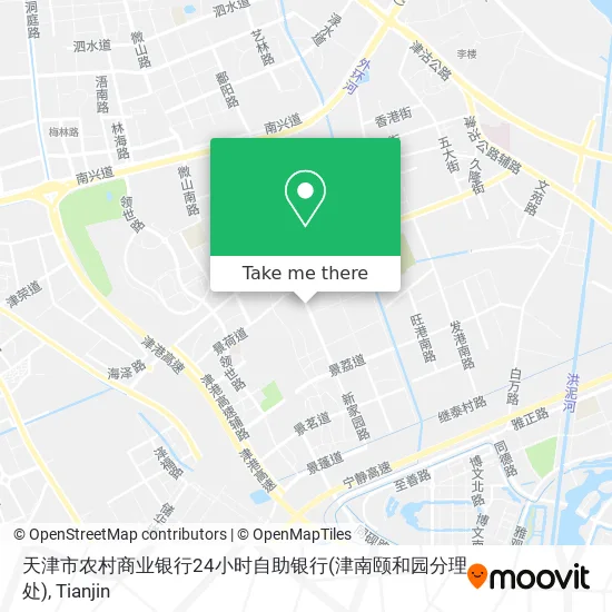 天津市农村商业银行24小时自助银行(津南颐和园分理处) map