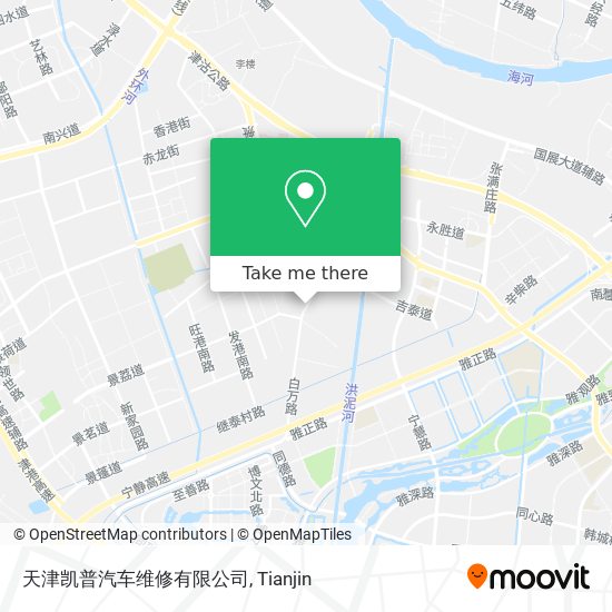 天津凯普汽车维修有限公司 map