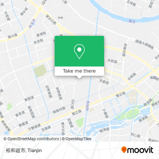 裕和超市 map
