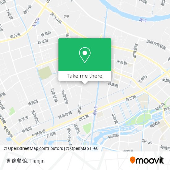 鲁豫餐馆 map