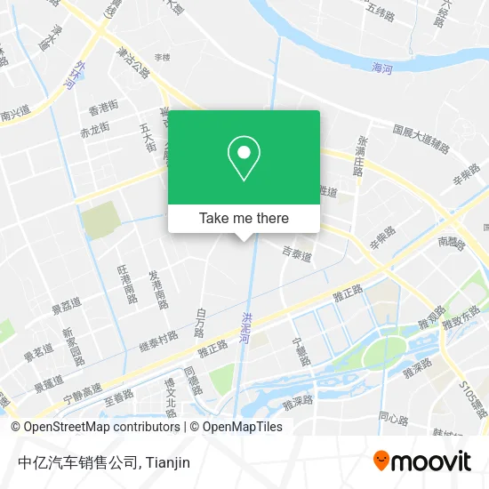 中亿汽车销售公司 map