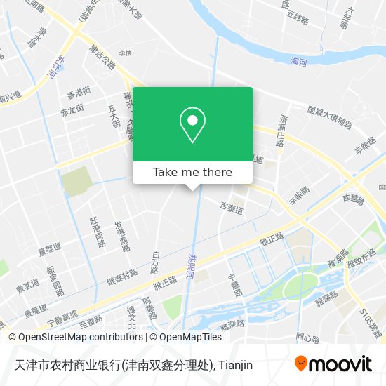 天津市农村商业银行(津南双鑫分理处) map