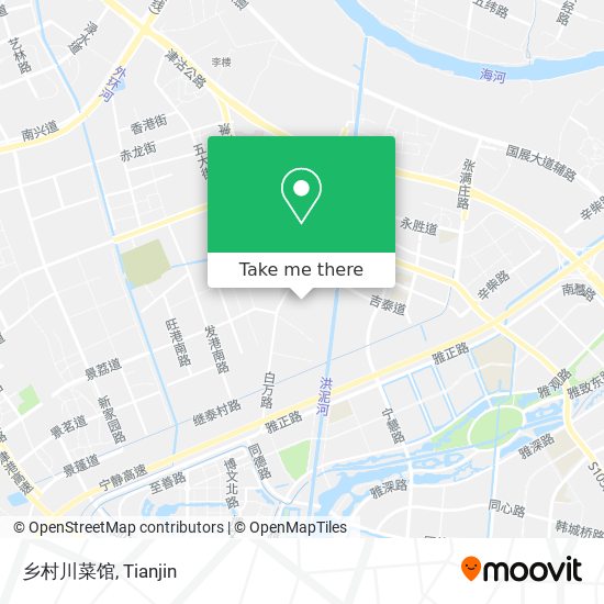 乡村川菜馆 map