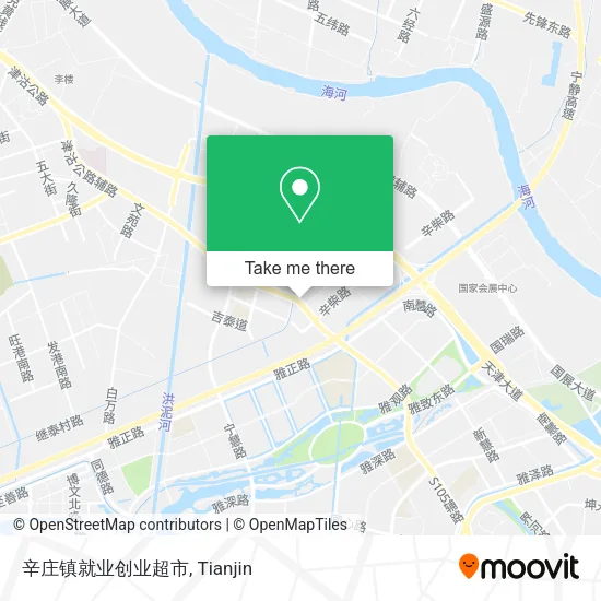 辛庄镇就业创业超市 map