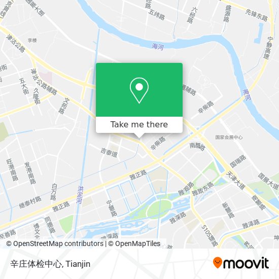 辛庄体检中心 map
