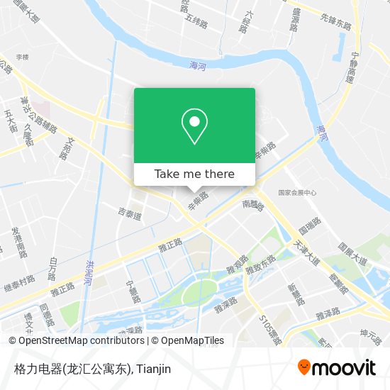 格力电器(龙汇公寓东) map