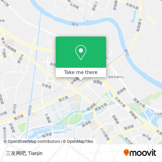 三友网吧 map