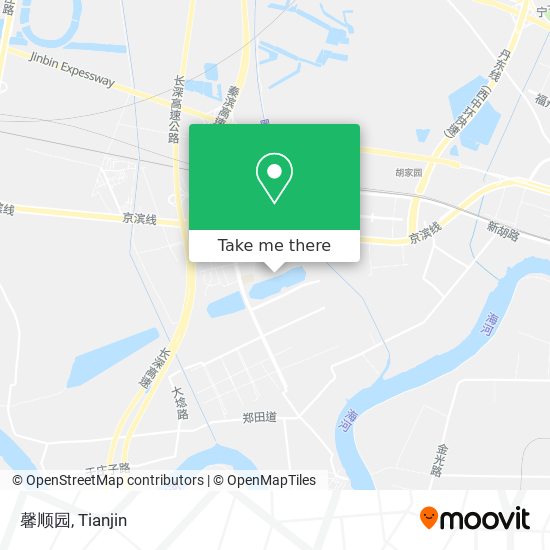 馨顺园 map