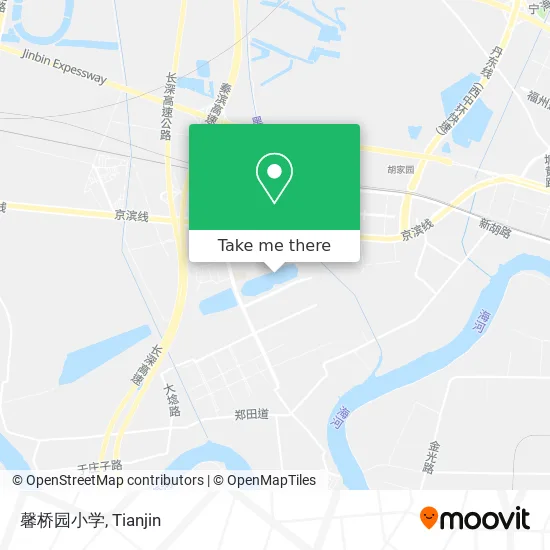 馨桥园小学 map