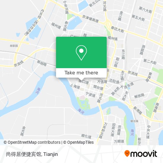 尚得居便捷宾馆 map