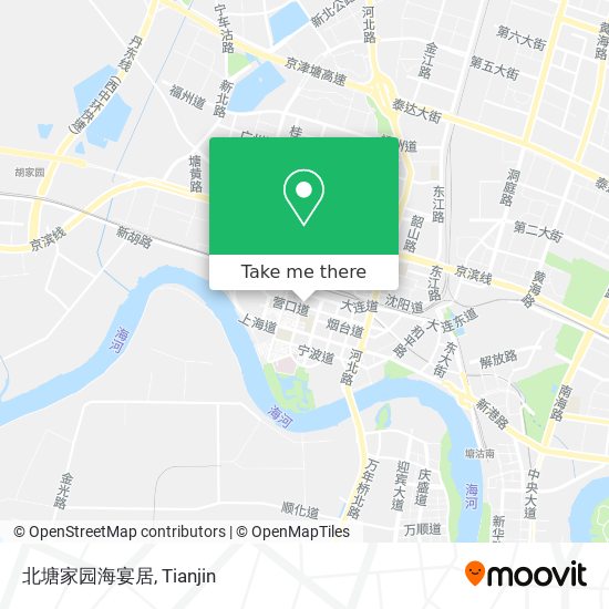 北塘家园海宴居 map