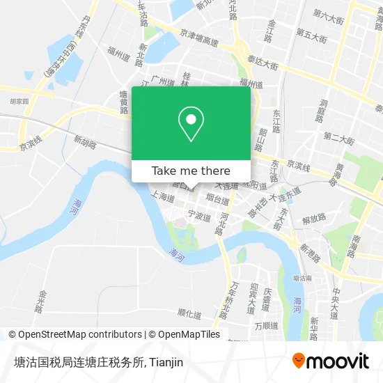 塘沽国税局连塘庄税务所 map