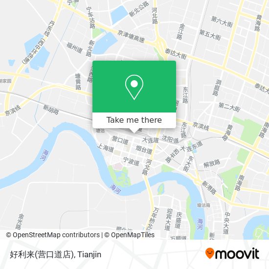 好利来(营口道店) map