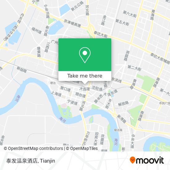 泰发温泉酒店 map