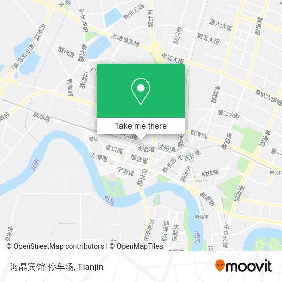 海晶宾馆-停车场 map