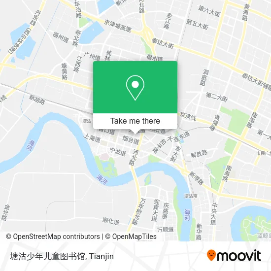 塘沽少年儿童图书馆 map