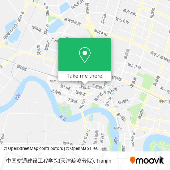 中国交通建设工程学院(天津疏浚分院) map