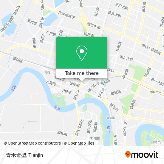 青禾造型 map