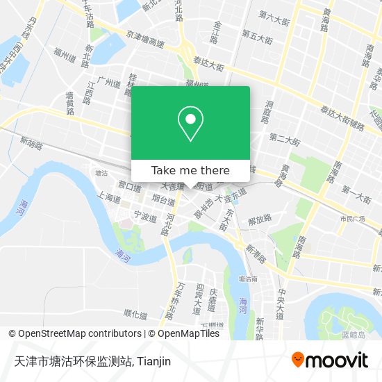 天津市塘沽环保监测站 map