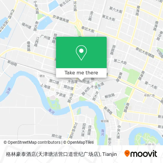 格林豪泰酒店(天津塘沽营口道世纪广场店) map