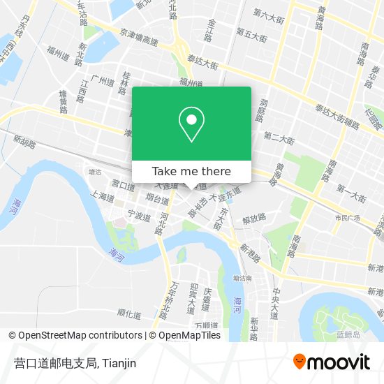 营口道邮电支局 map