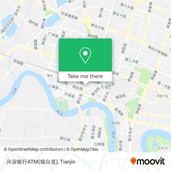 兴业银行ATM(烟台道) map