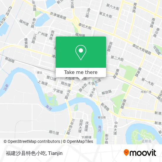 福建沙县特色小吃 map