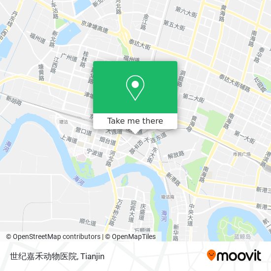 世纪嘉禾动物医院 map