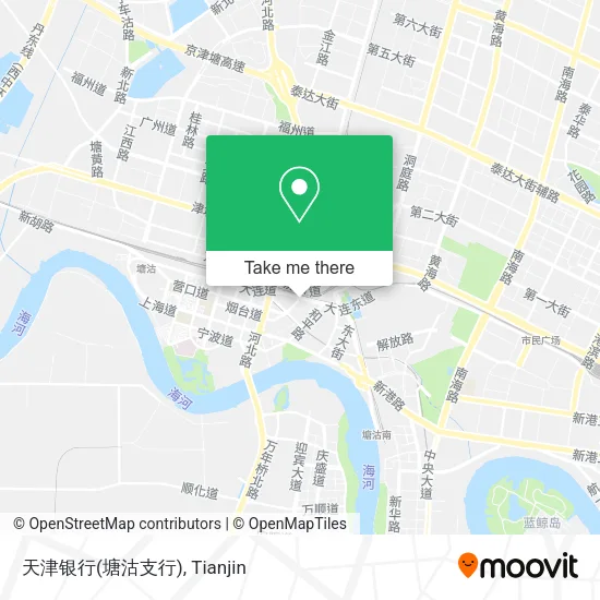 天津银行(塘沽支行) map