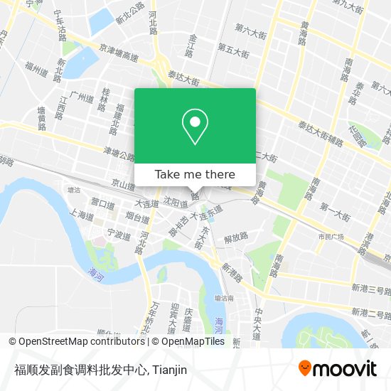福顺发副食调料批发中心 map