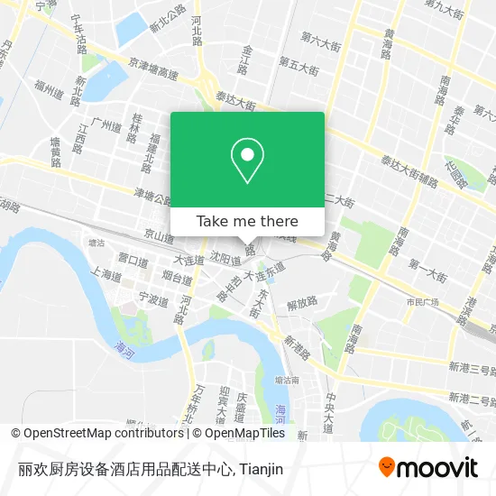 丽欢厨房设备酒店用品配送中心 map