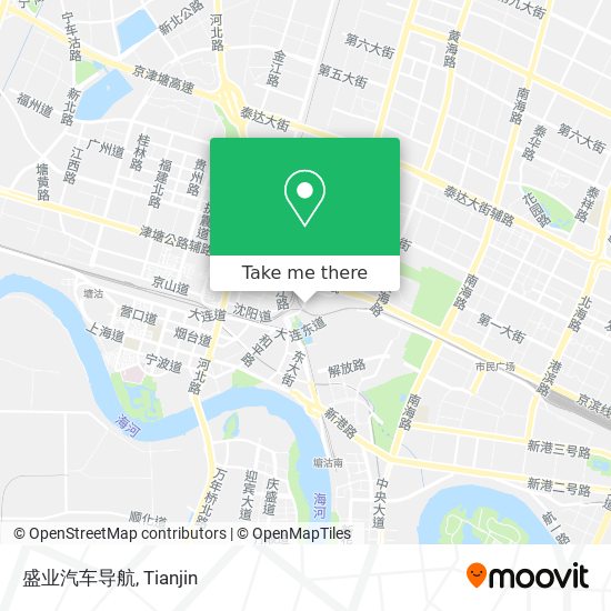 盛业汽车导航 map