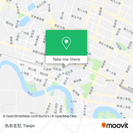 热剪造型 map