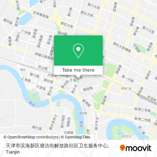 天津市滨海新区塘沽街解放路社区卫生服务中心 map