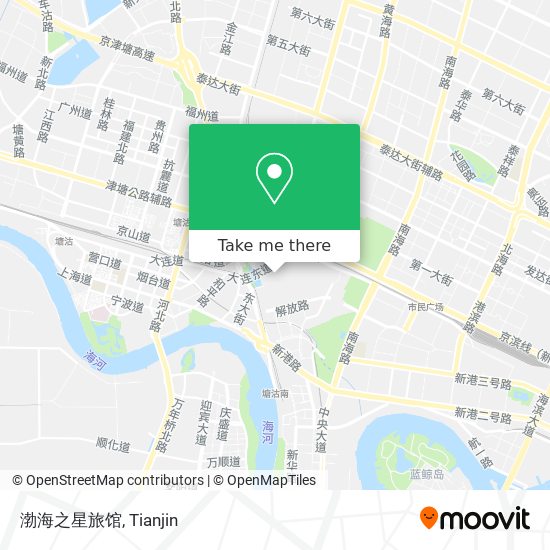 渤海之星旅馆 map